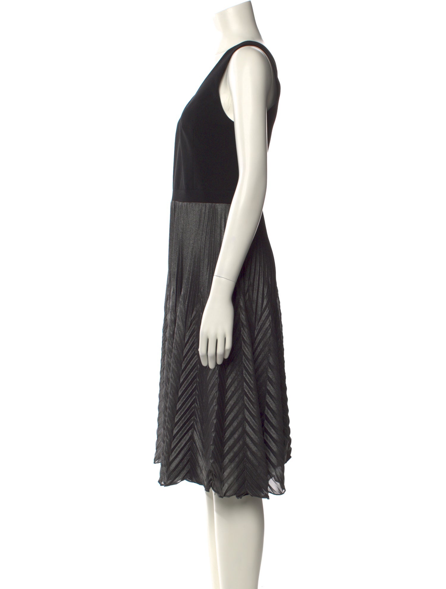 Trina Turk Striped Knee-Length Dress