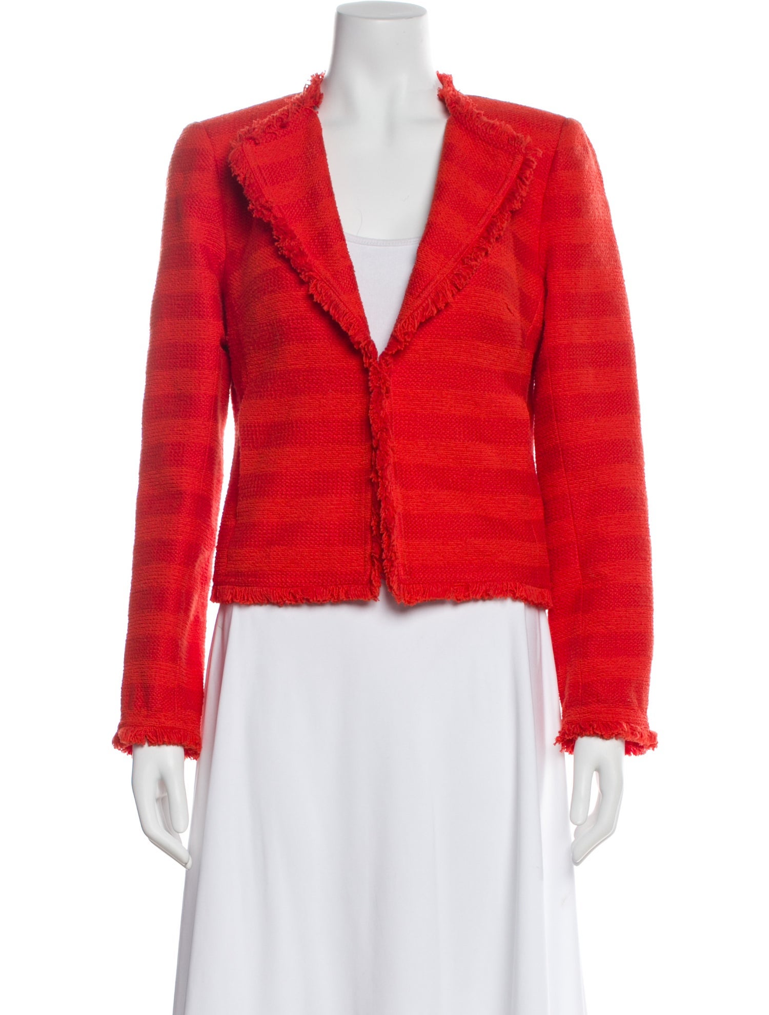 Trina Turk Tweed Pattern Blazer