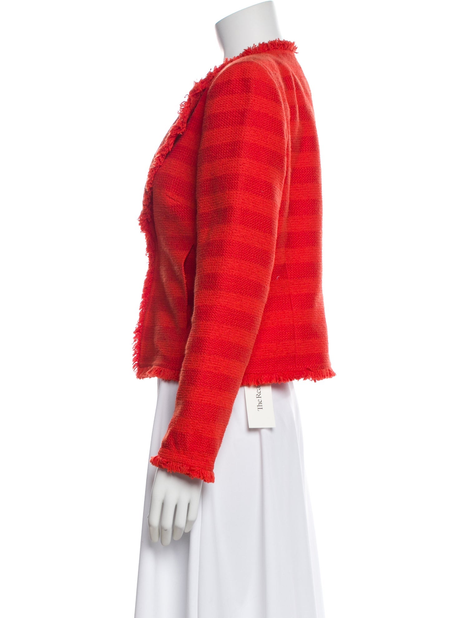 Trina Turk Tweed Pattern Blazer