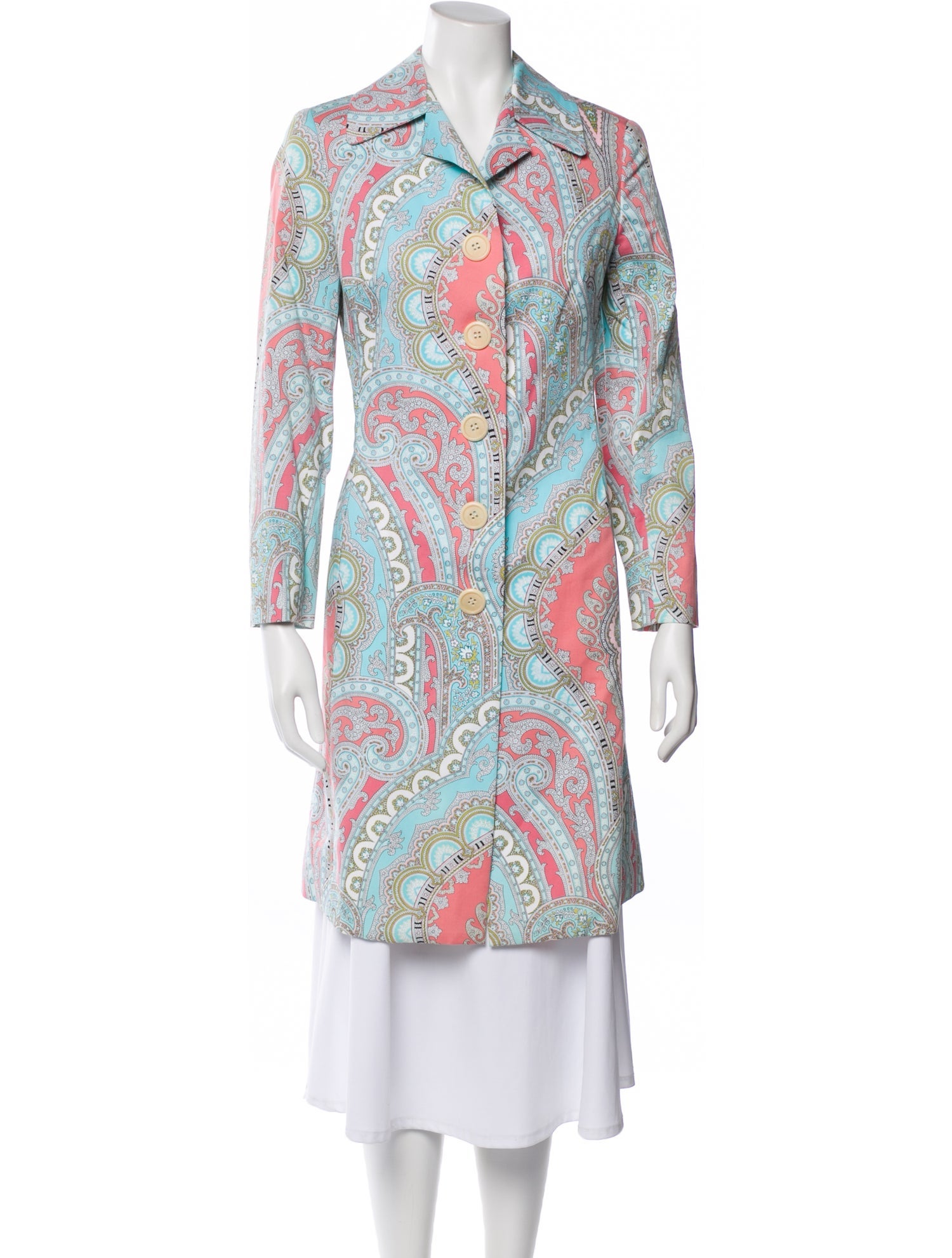 Trina Turk Paisley Print Evening Jacket