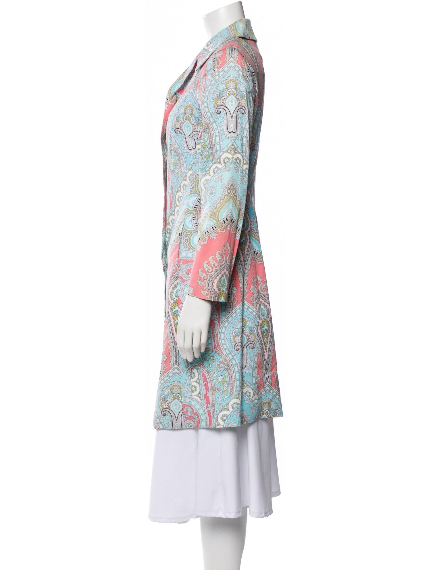 Trina Turk Paisley Print Evening Jacket