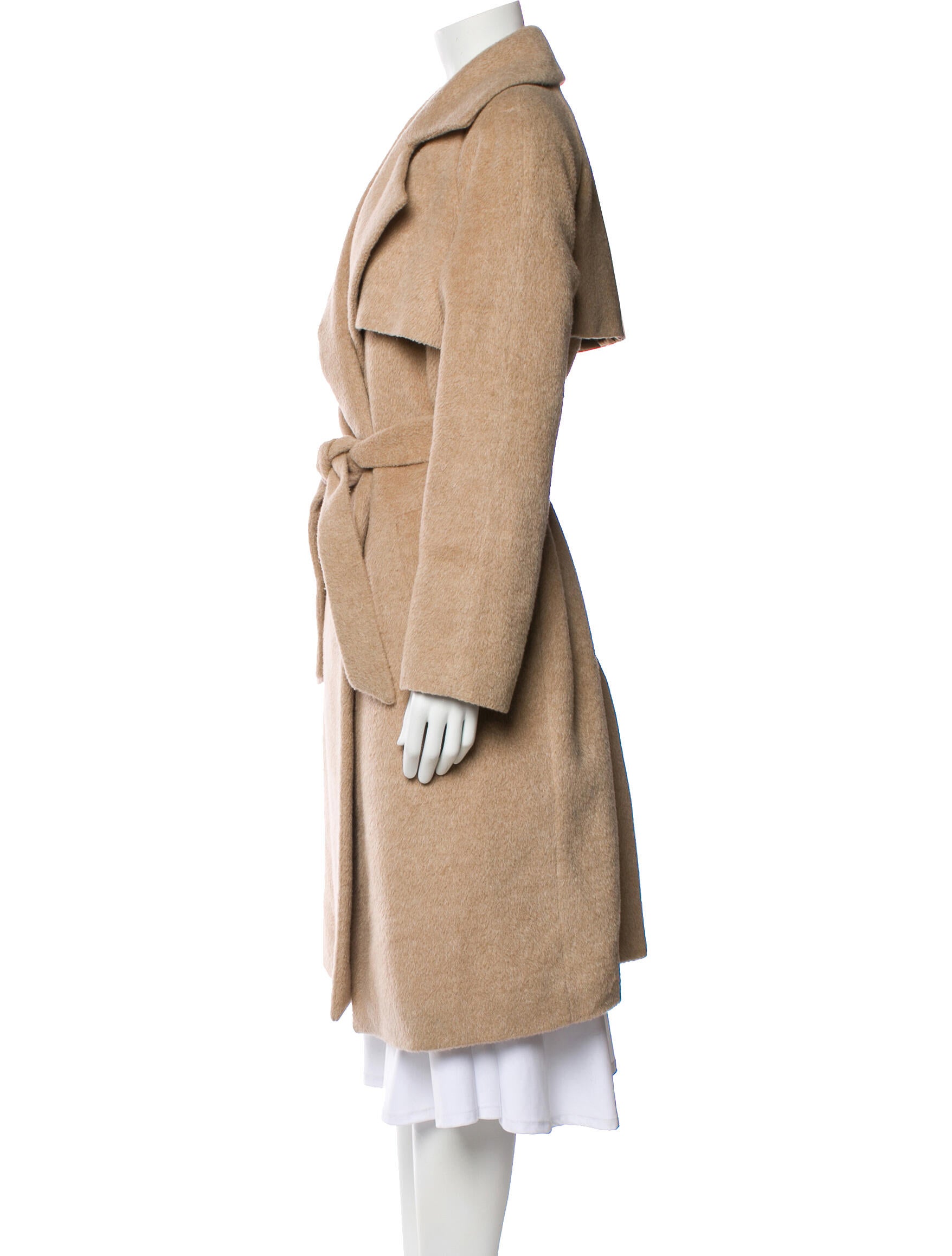 Trina Turk Wool Trench Coat