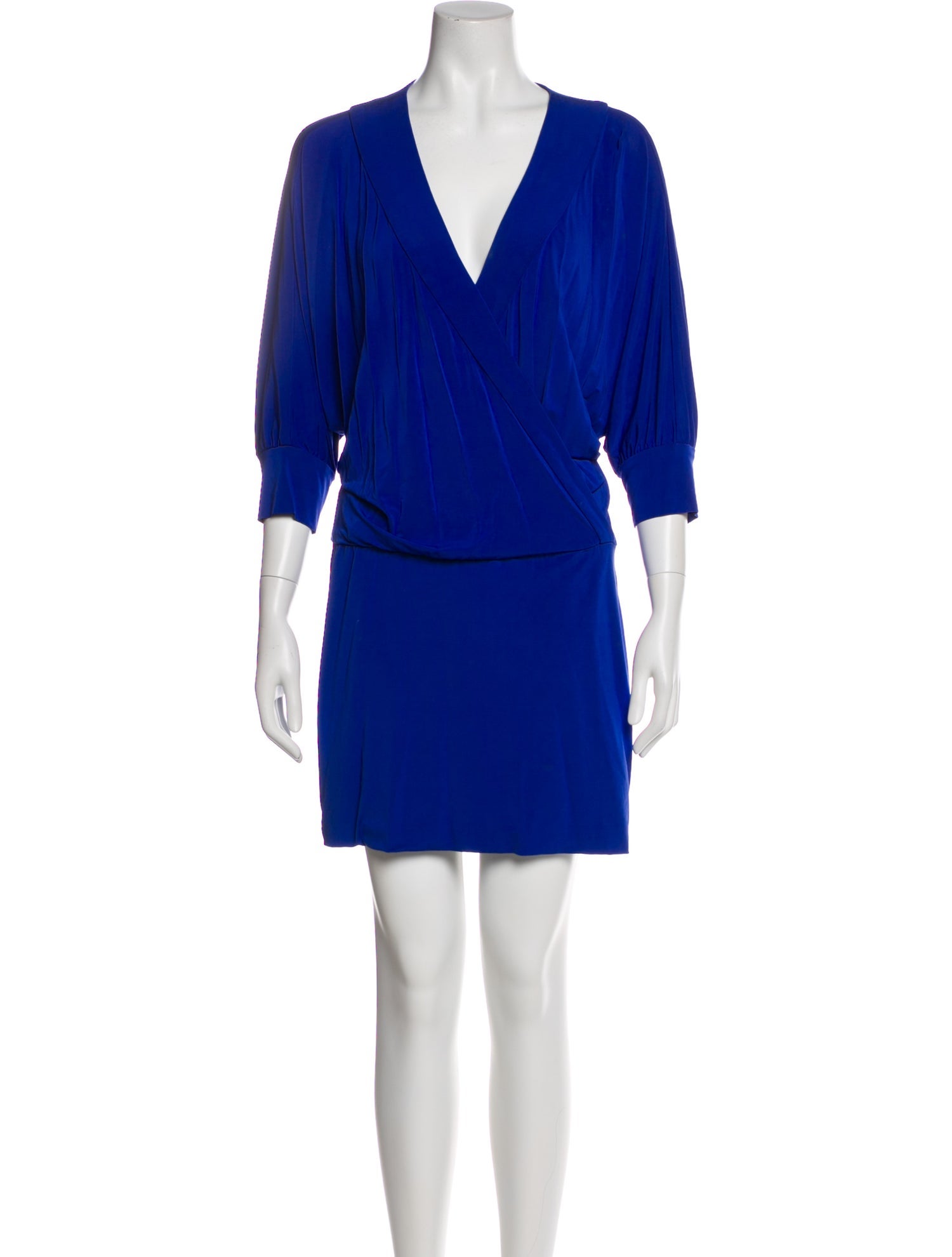 Trina Turk V-Neck Mini Dress