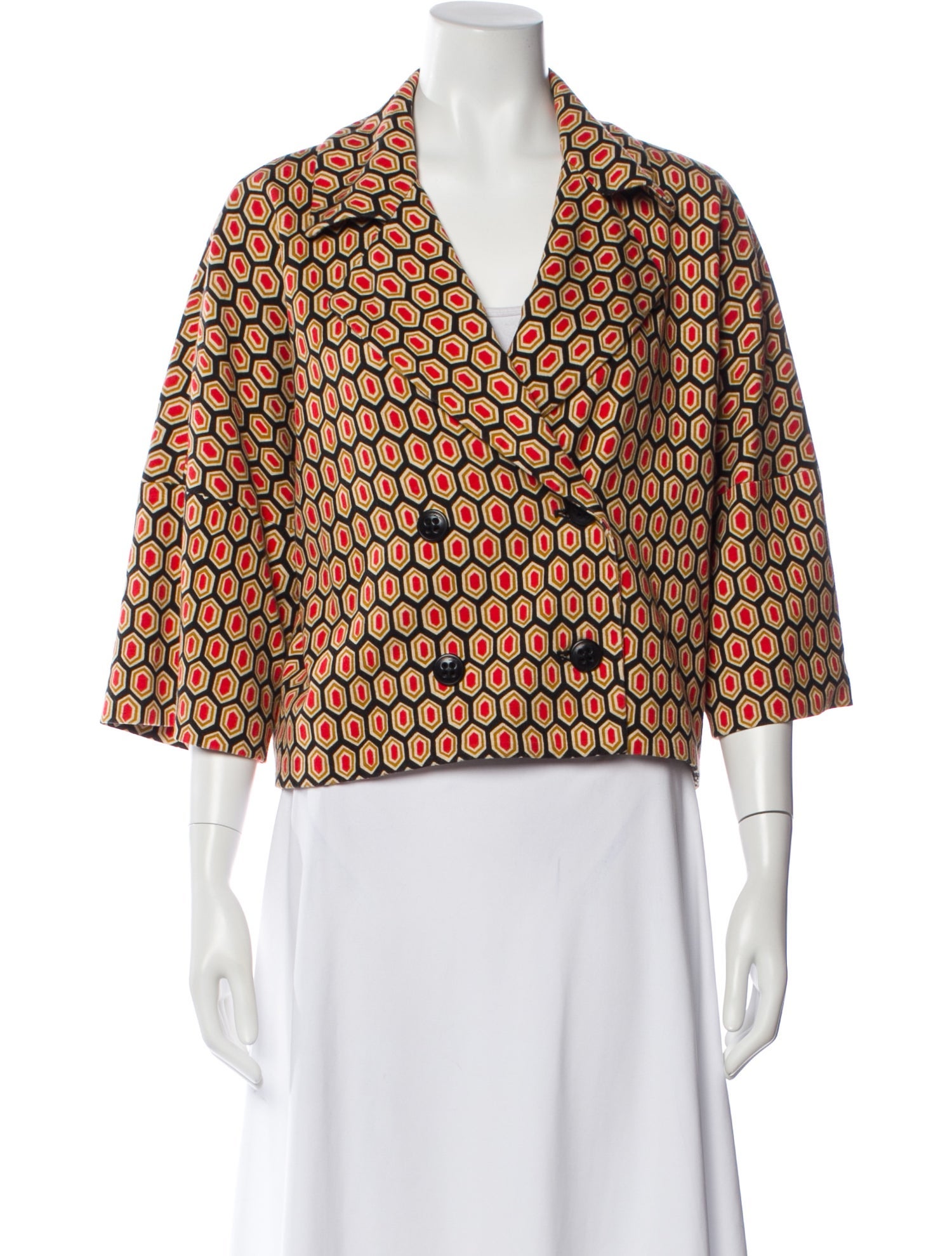 Trina Turk Floral Print Evening Jacket