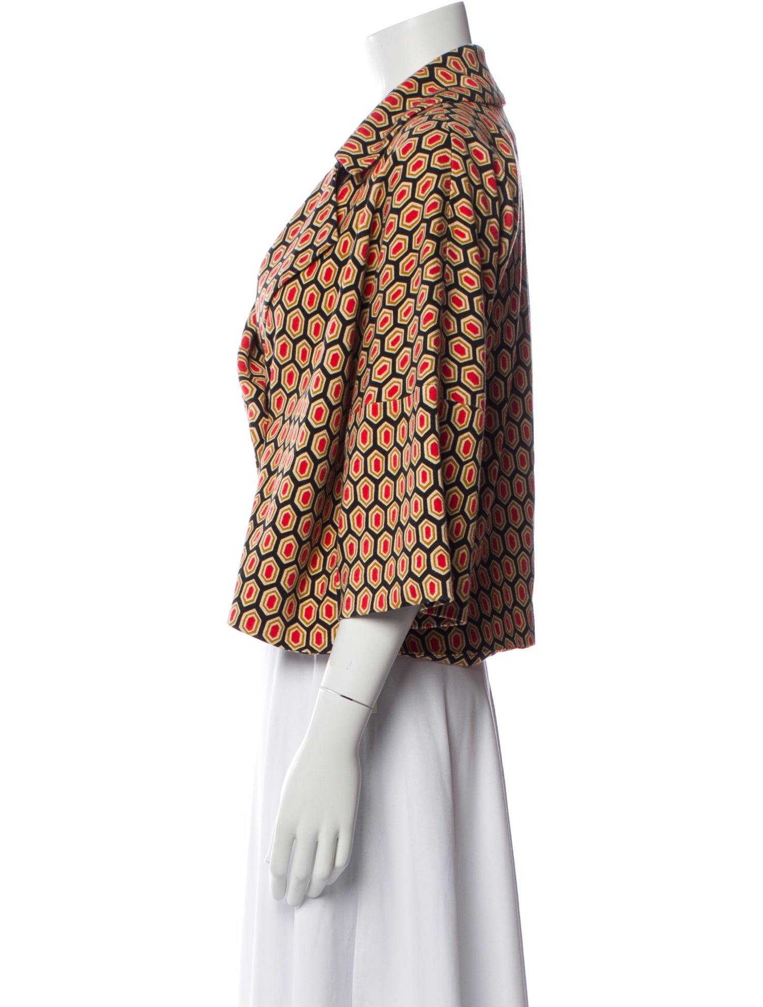 Trina Turk Floral Print Evening Jacket