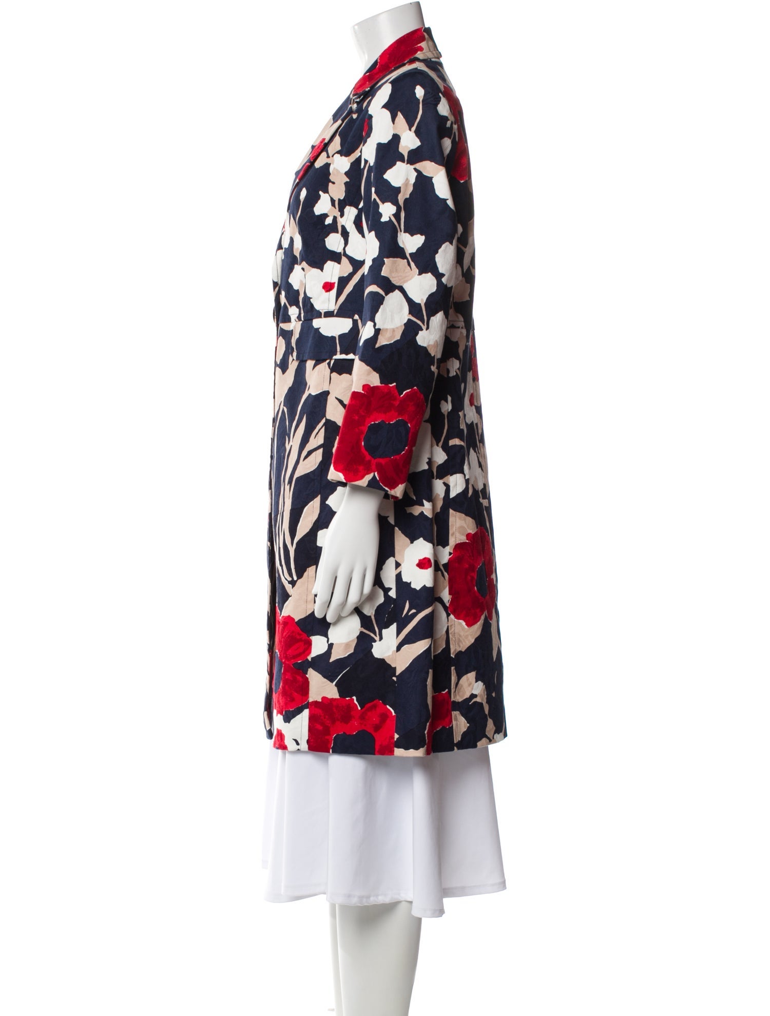 Trina Turk Floral Print Evening Jacket