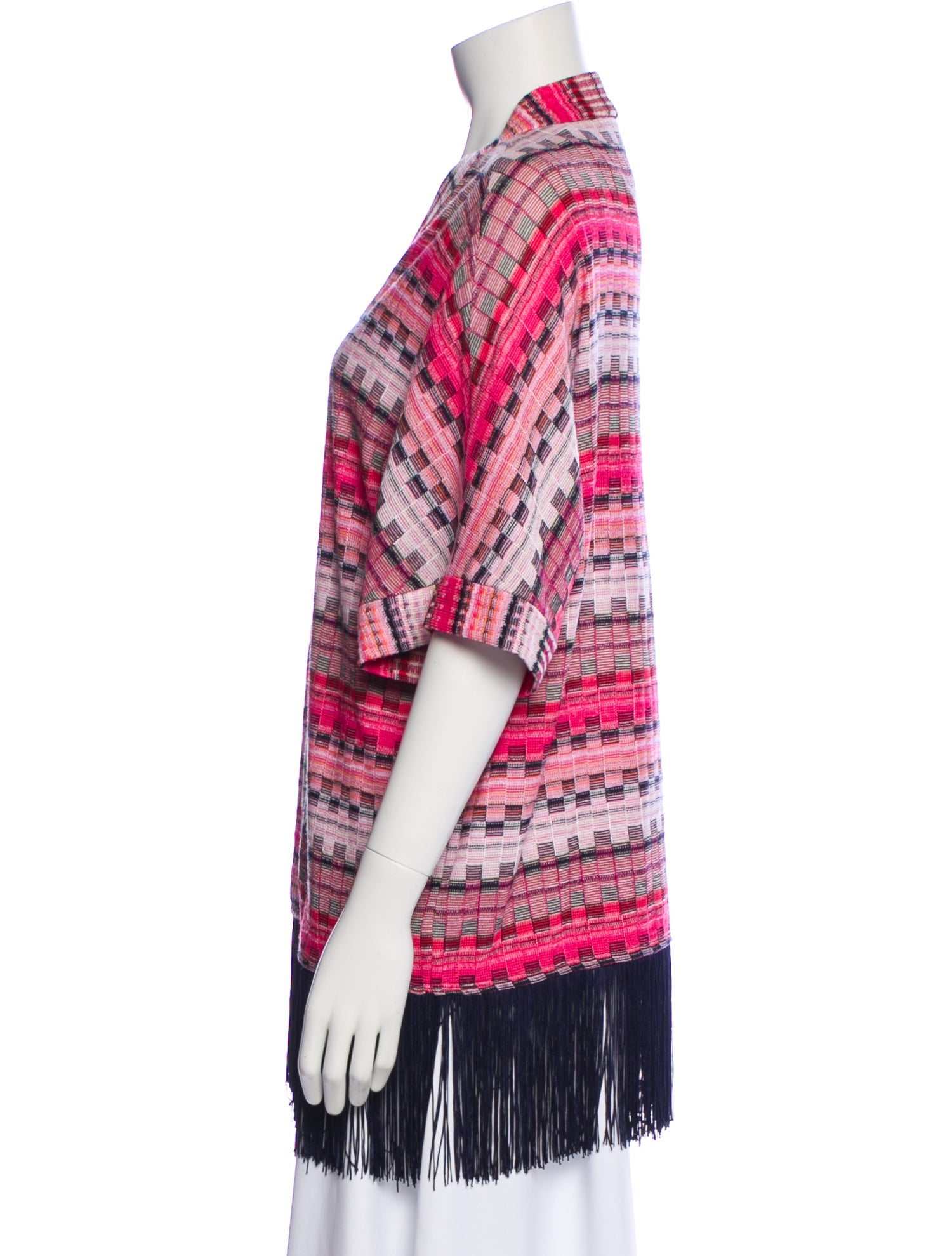 Trina Turk Plaid Print Jacket