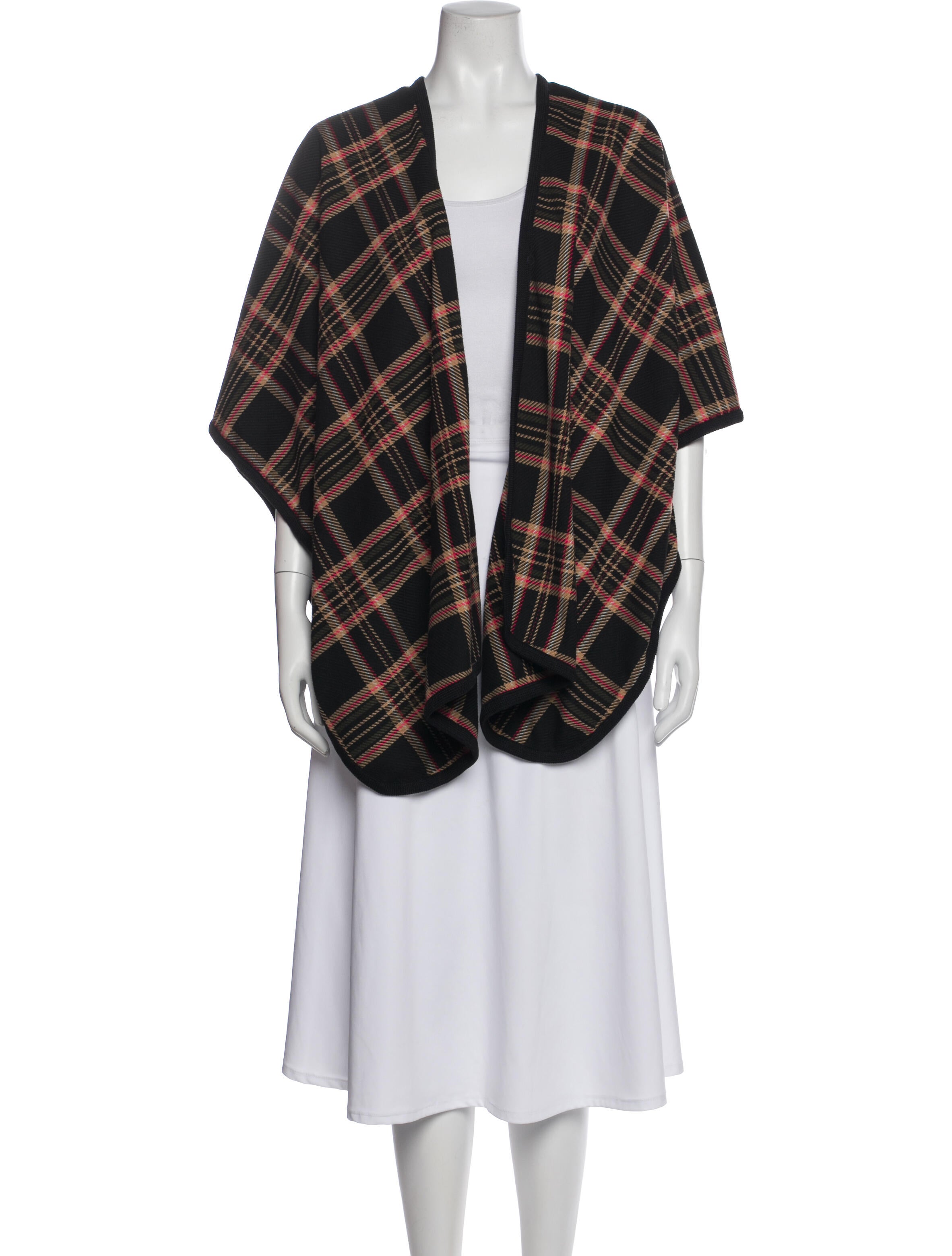 Trina Turk Plaid Print Jacket