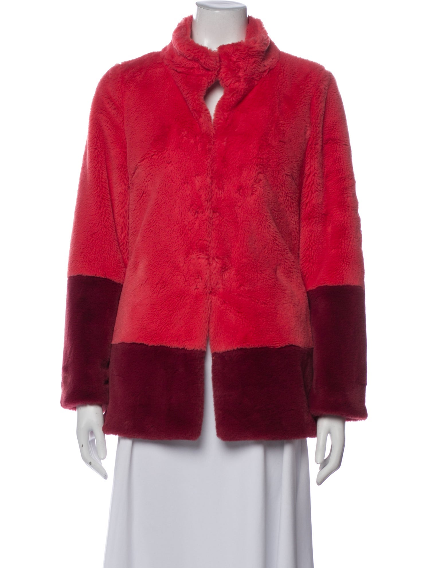 Trina Turk Faux Fur Faux Fur Jacket