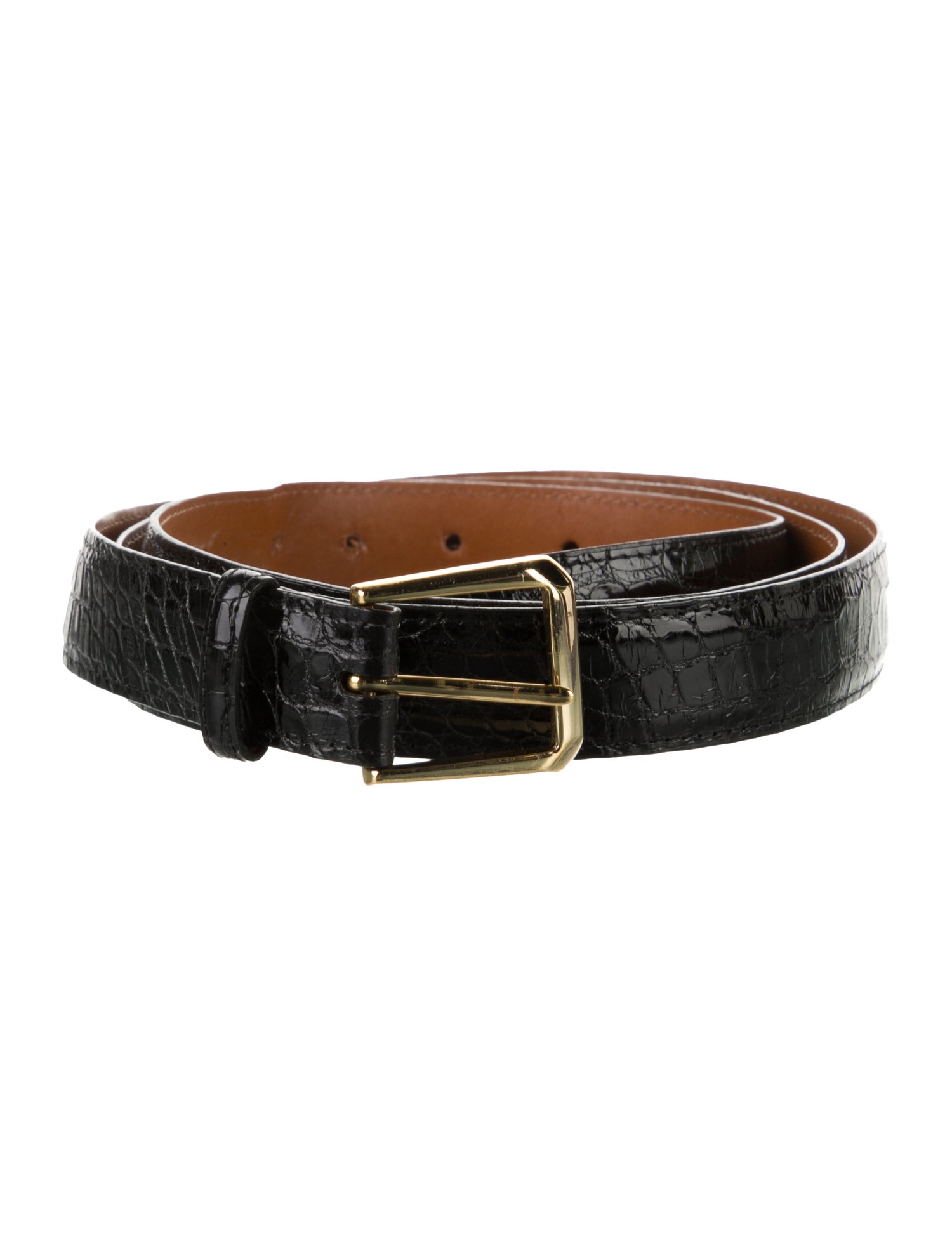 Trafalgar Alligator Waist Belt
