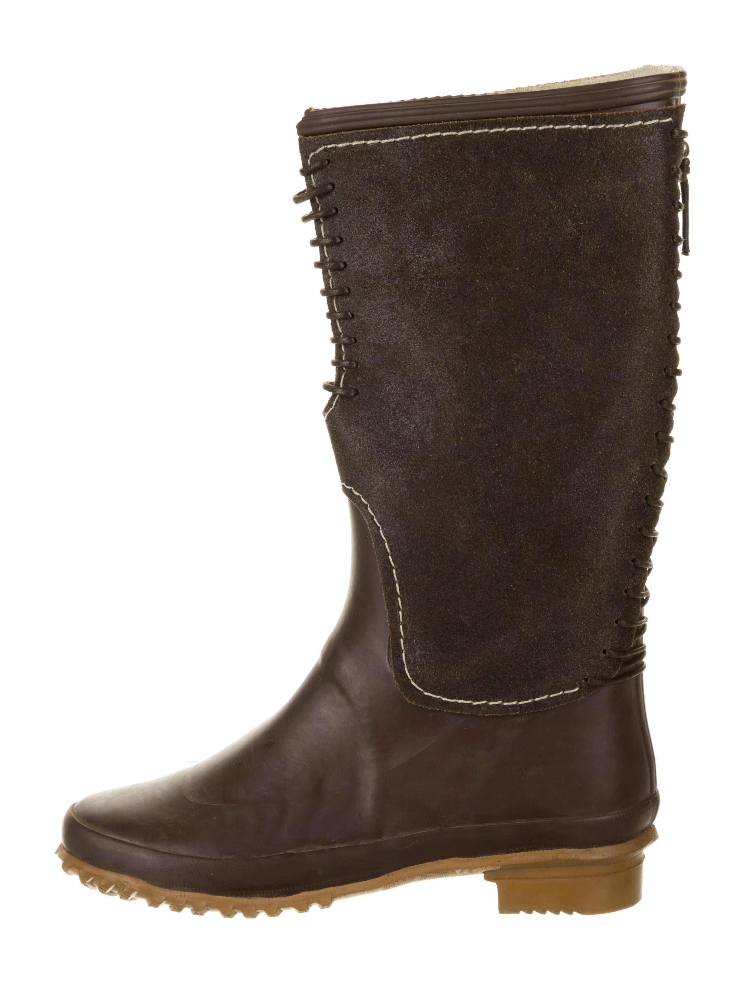 Trans-Parents Rubber Printed Rain Boots