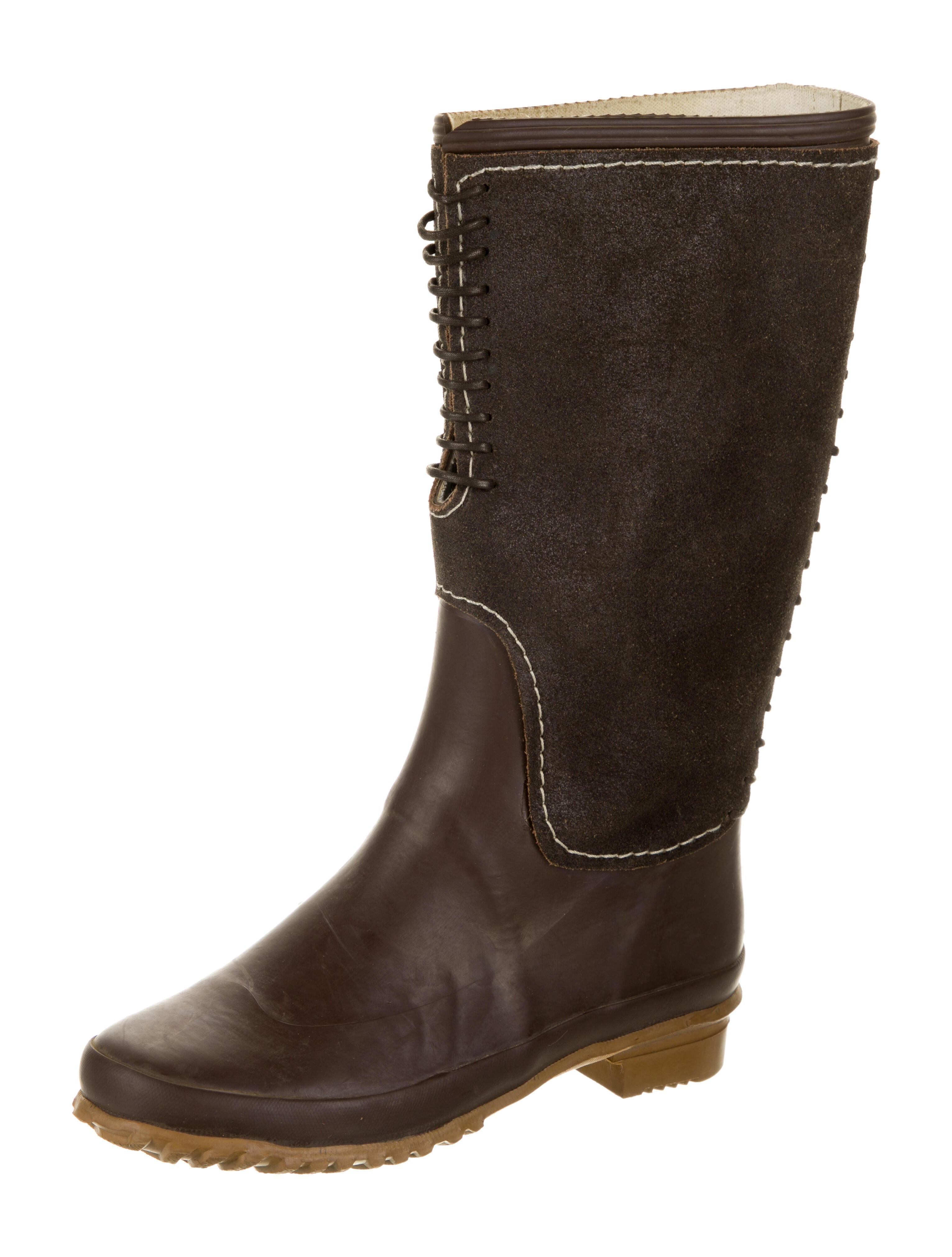 Trans-Parents Rubber Printed Rain Boots