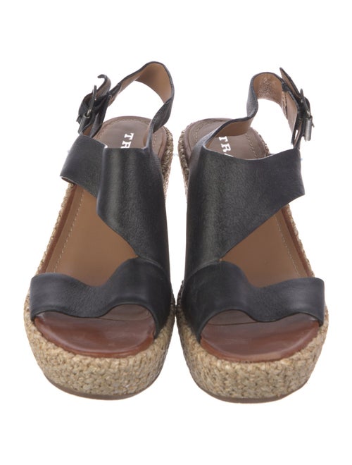 Trask Leather Espadrilles