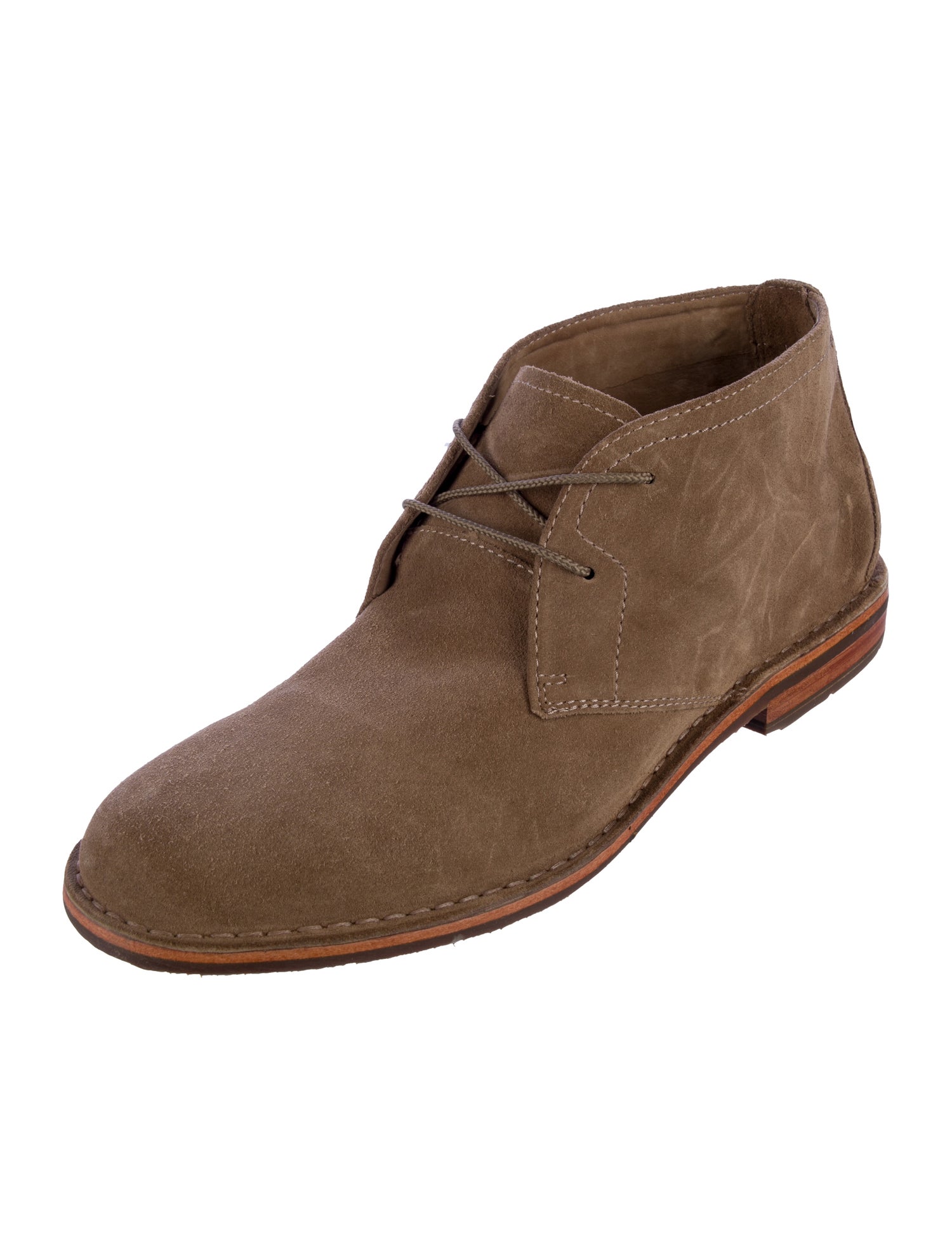 Trask Suede Lace-Up Boots