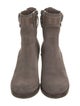 Trask Suede Moto Boots