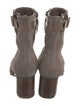 Trask Suede Moto Boots