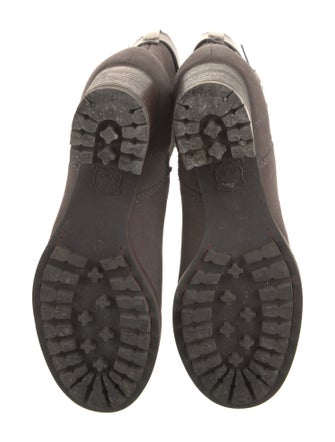 Trask Suede Moto Boots