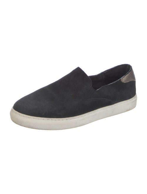 Trask Suede Colorblock Pattern Sneakers