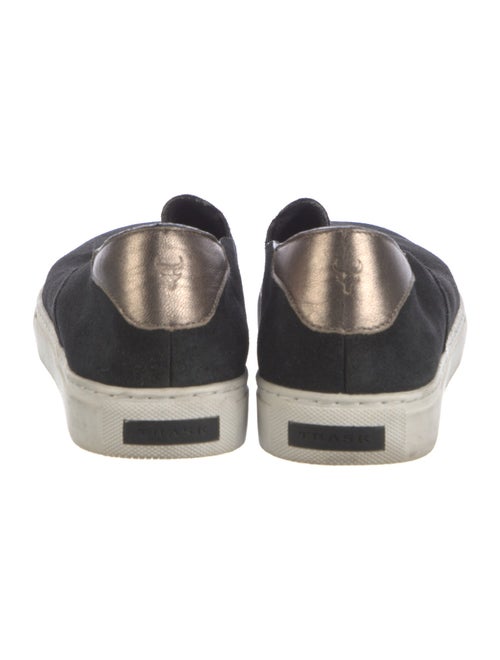 Trask Suede Colorblock Pattern Sneakers