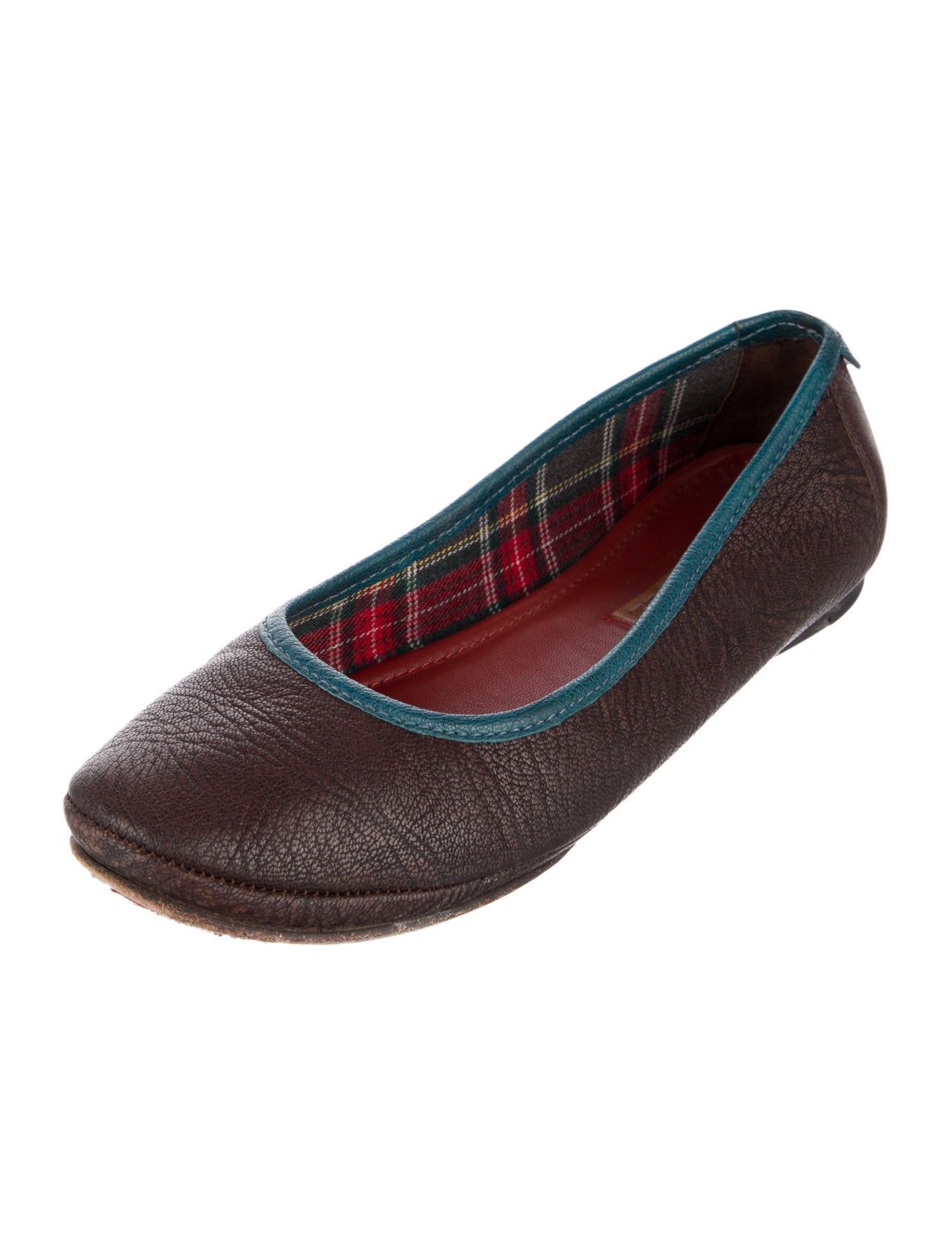 Trask Leather Ballet Flats