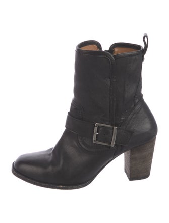 Trask Leather Moto Boots