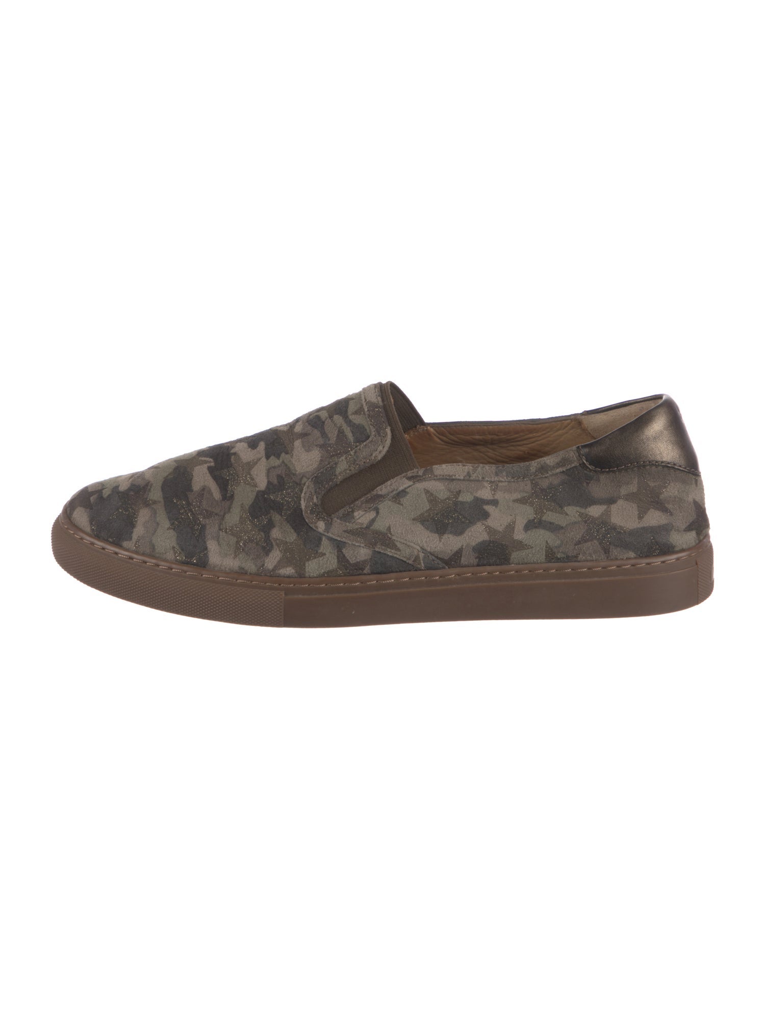Trask Suede Printed Sneakers