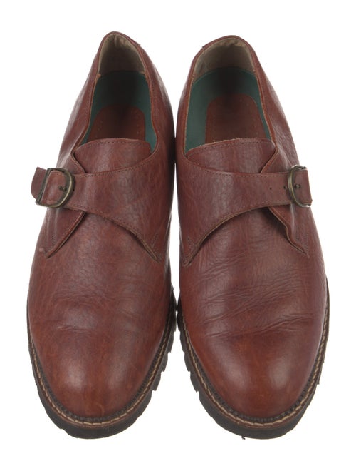 Trask Leather Monk Straps