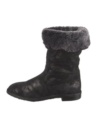 Trask Suede Combat Boots