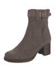 Trask Suede Moto Boots