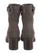 Trask Suede Moto Boots