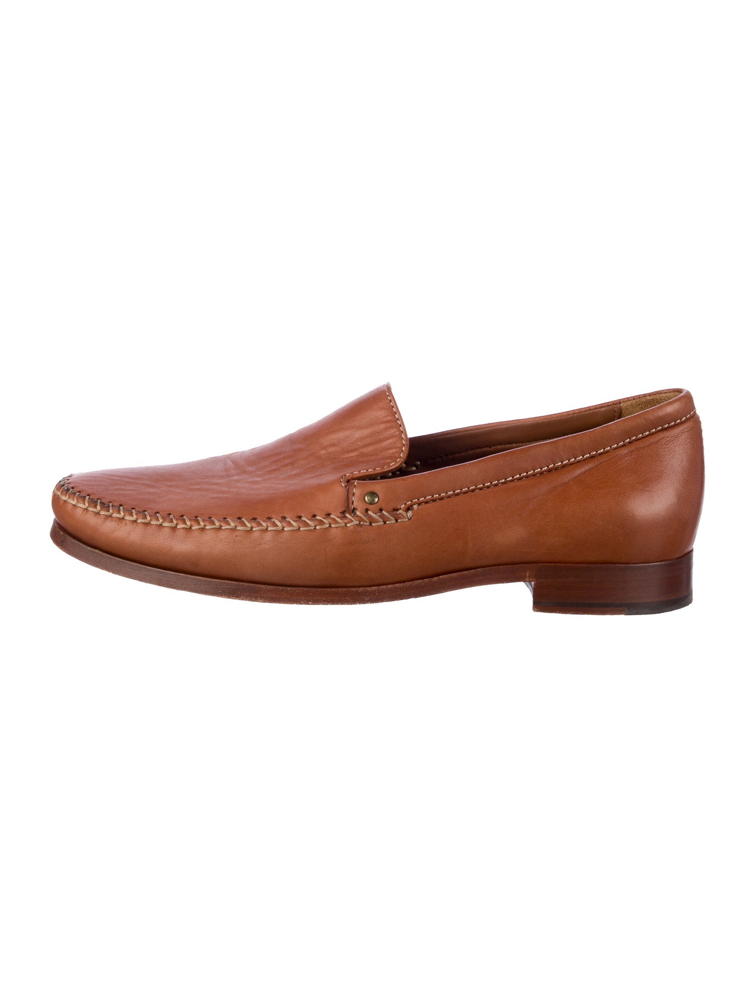 Trask Leather Dress Loafers