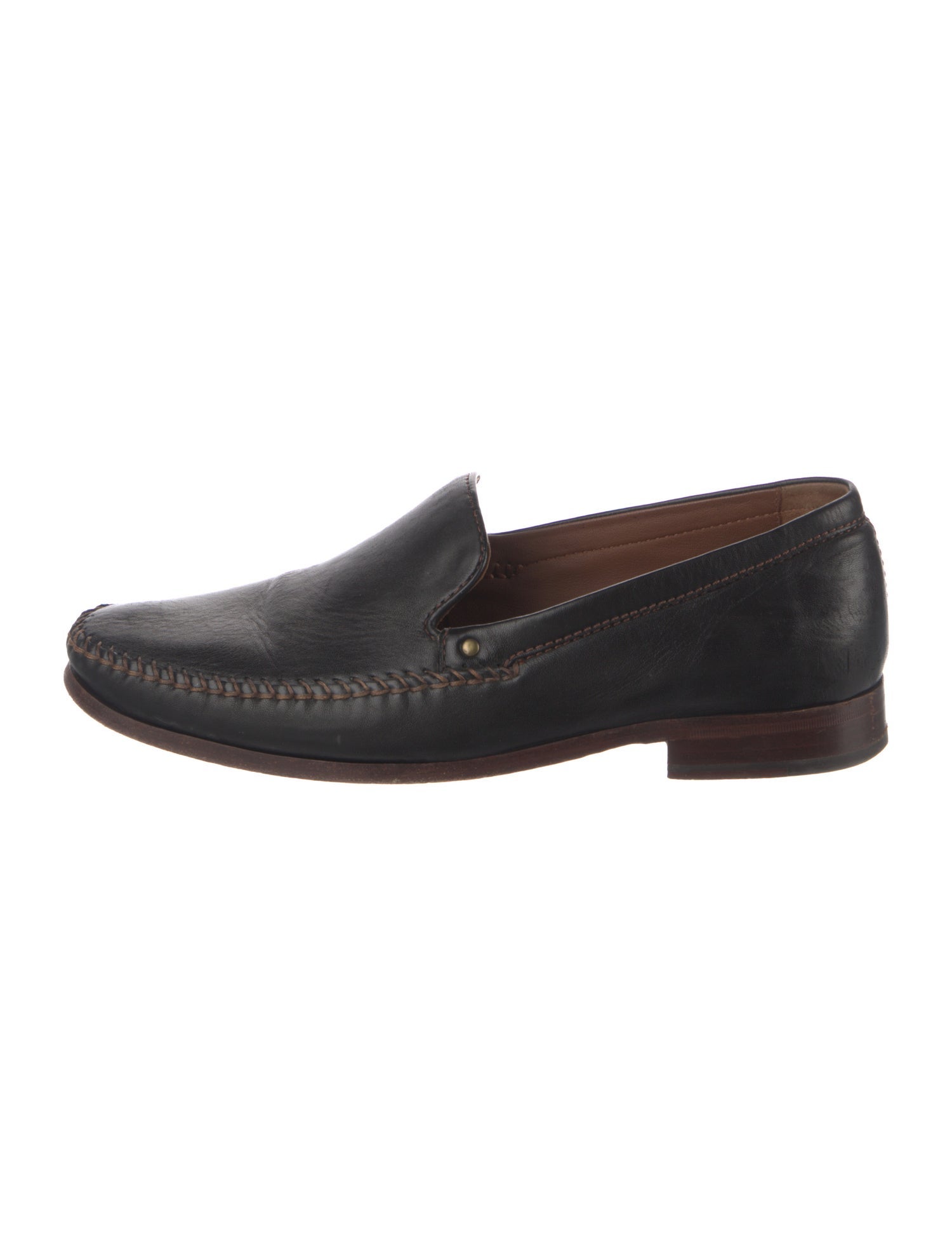 Trask Leather Dress Loafers