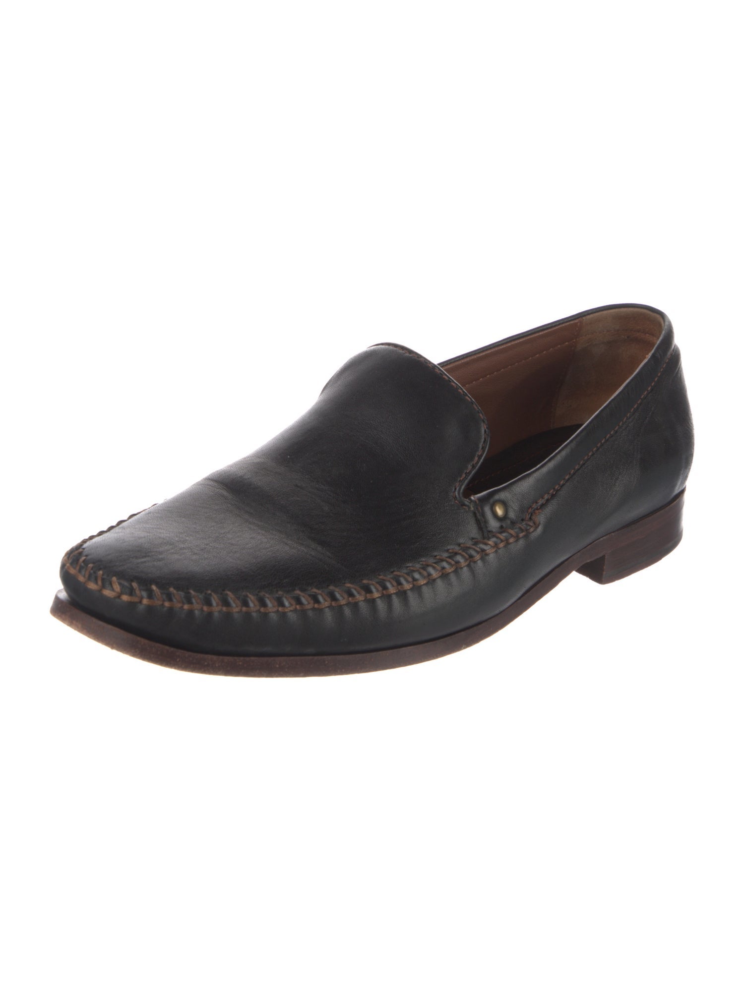 Trask Leather Dress Loafers