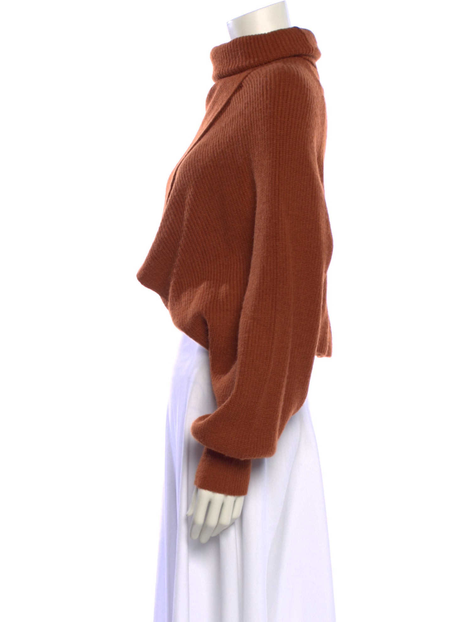 Trask Cable Knit Turtleneck Sweater