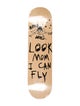 Travis Scott 2018 Astroworld Look Mom I Can Fly Skateboard Deck