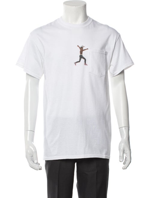 Travis Scott 2018 Virgil Abloh By A Thread (Off-White AJ1 Version) T-Shirt