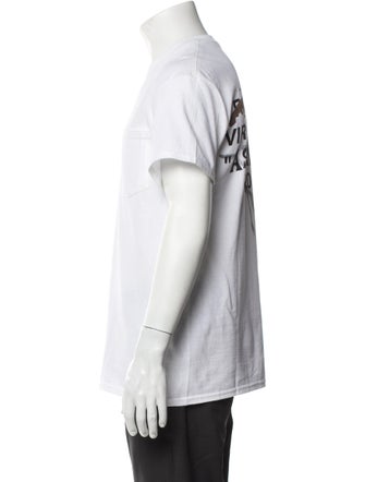 Travis Scott 2018 Virgil Abloh By A Thread (Off-White AJ1 Version) T-Shirt