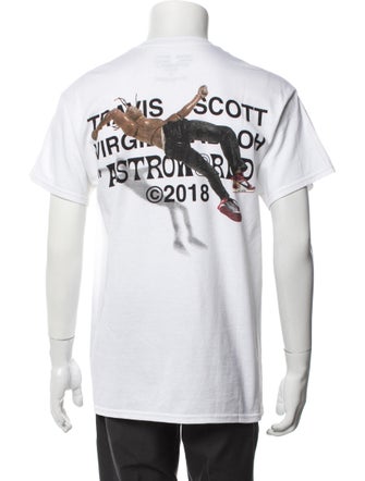 Travis Scott 2018 Virgil Abloh By A Thread (Off-White AJ1 Version) T-Shirt