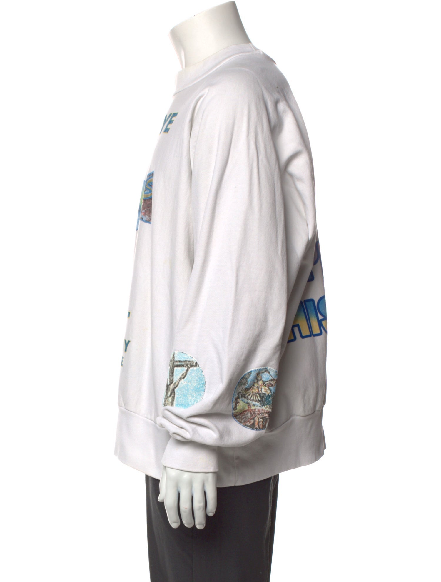 Kanye West Merch 'Jesus is King' Graphic Print Sweatshirt