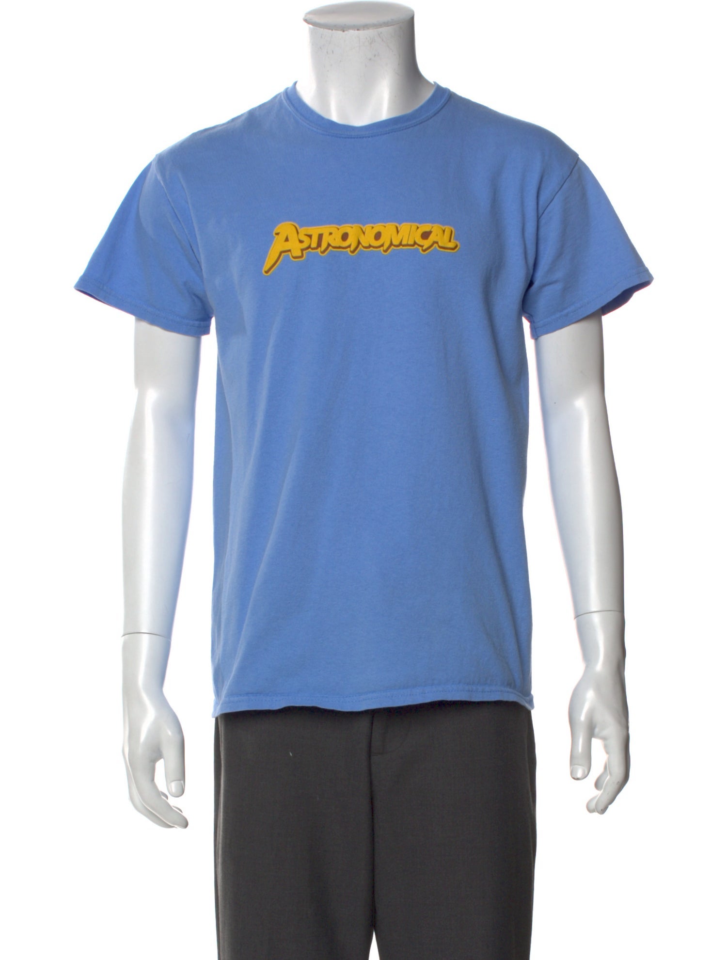 Travis Scott Graphic Print Crew Neck T-Shirt