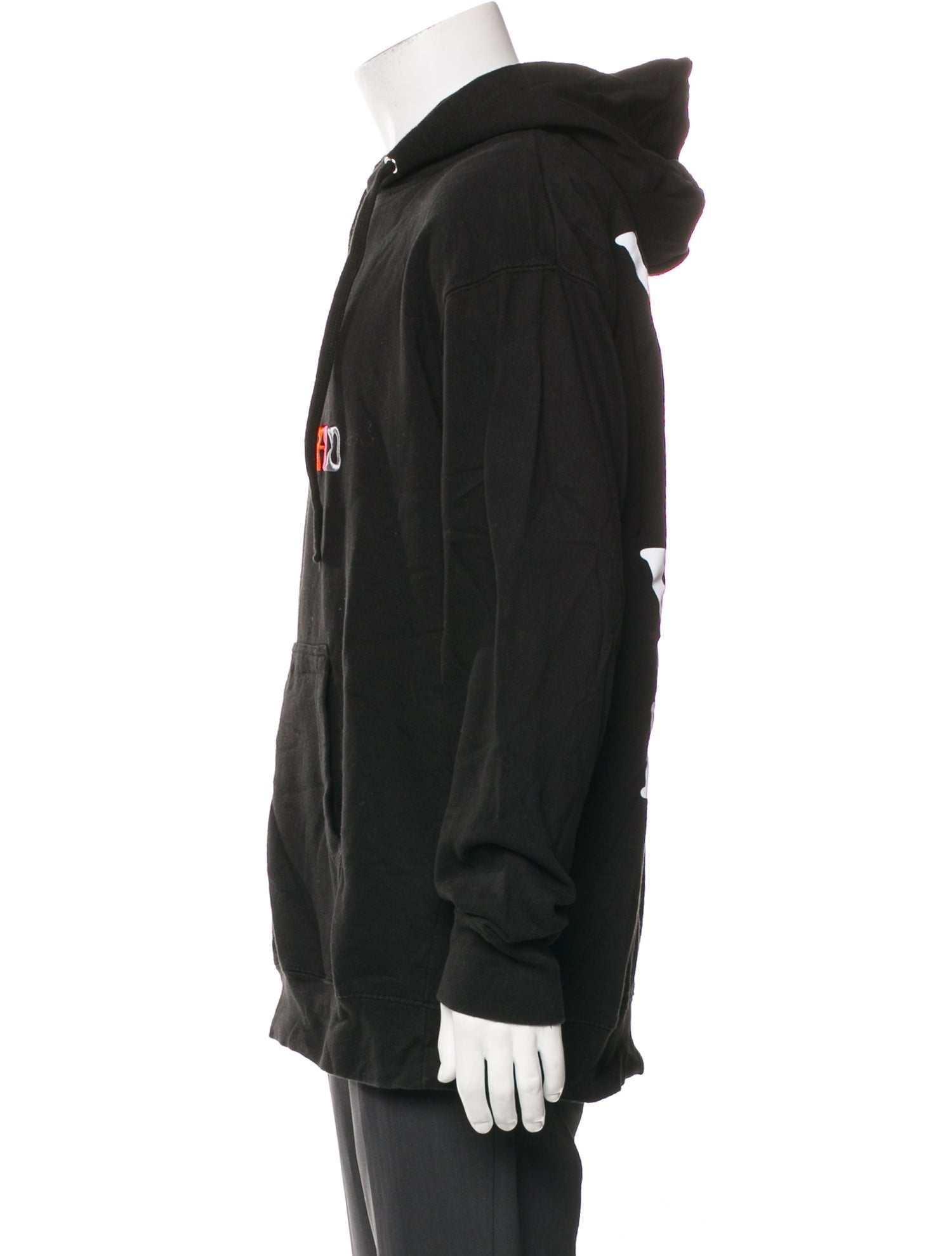 Travis Scott Graphic Print Crew Neck Hoodie