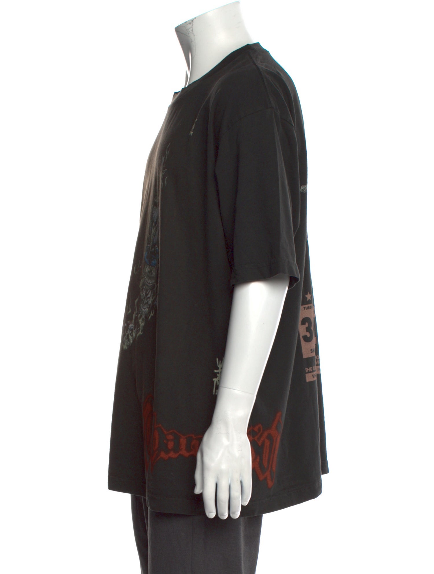 Travis Scott Printed Crew Neck T-Shirt