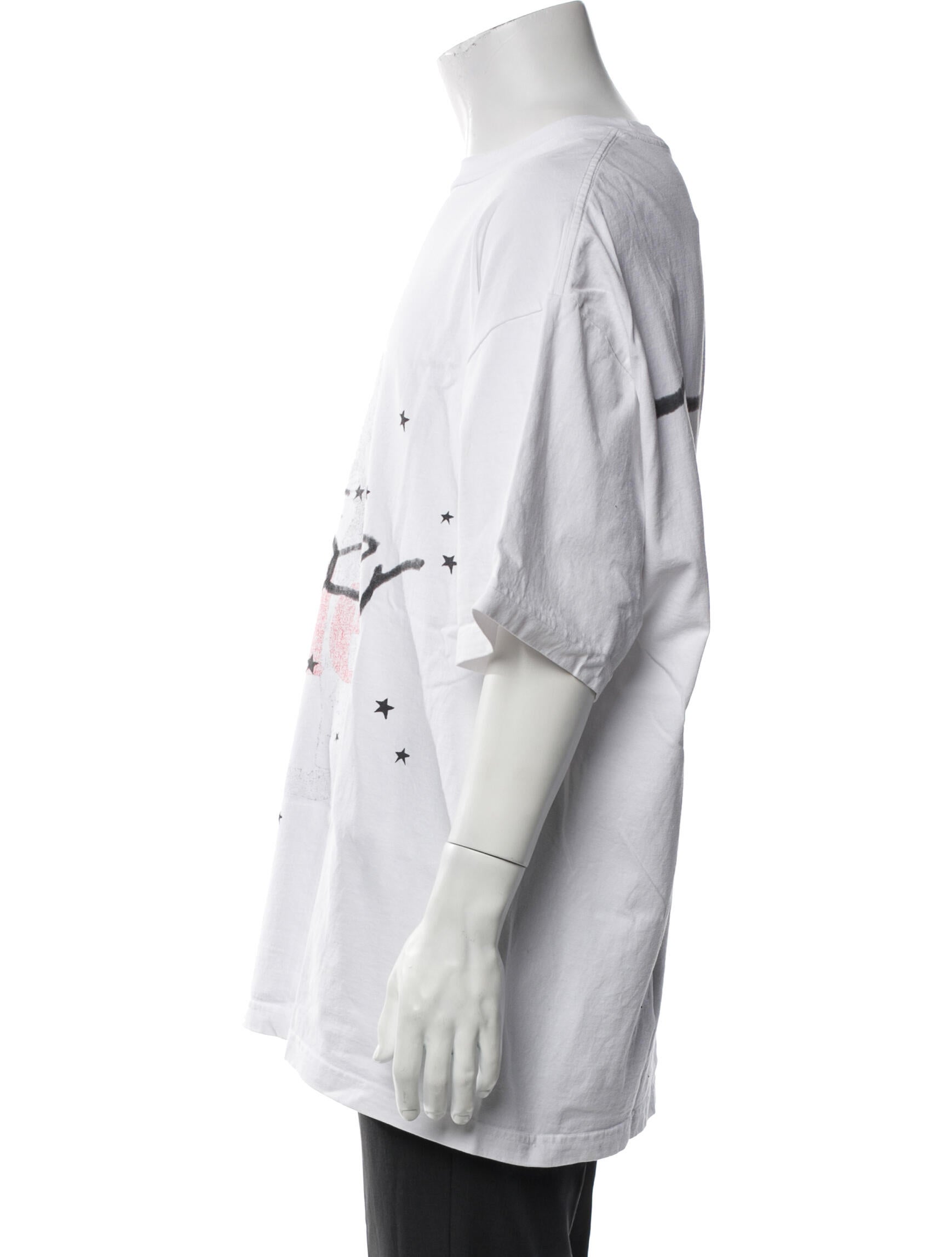 Travis Scott x Fragment x KAWS Graphic Print T-Shirt