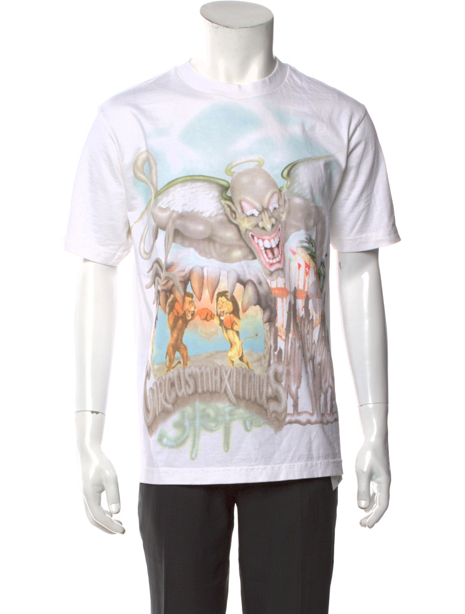 Travis Scott Printed Crew Neck T-Shirt