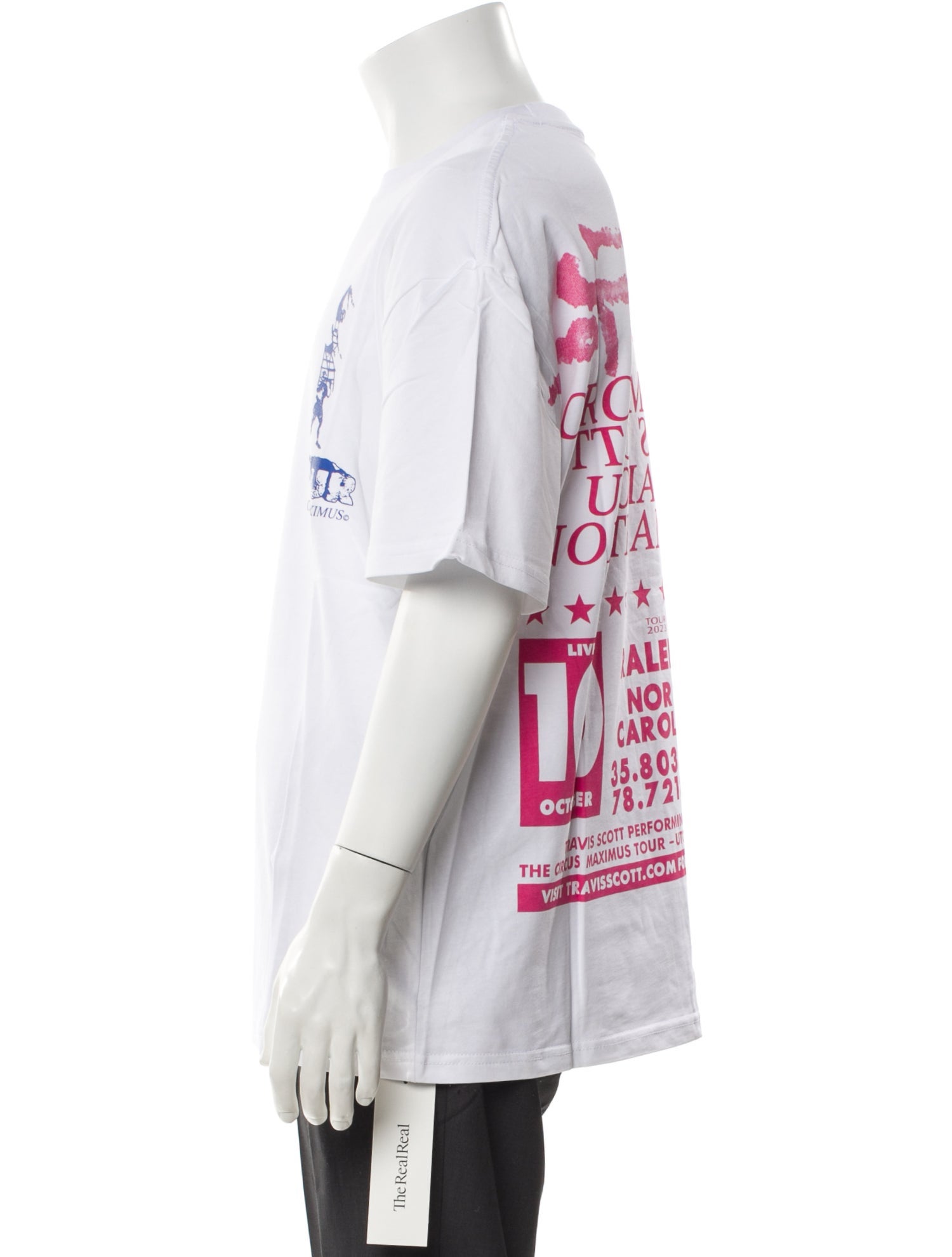 Travis Scott Graphic Print Crew Neck T-Shirt