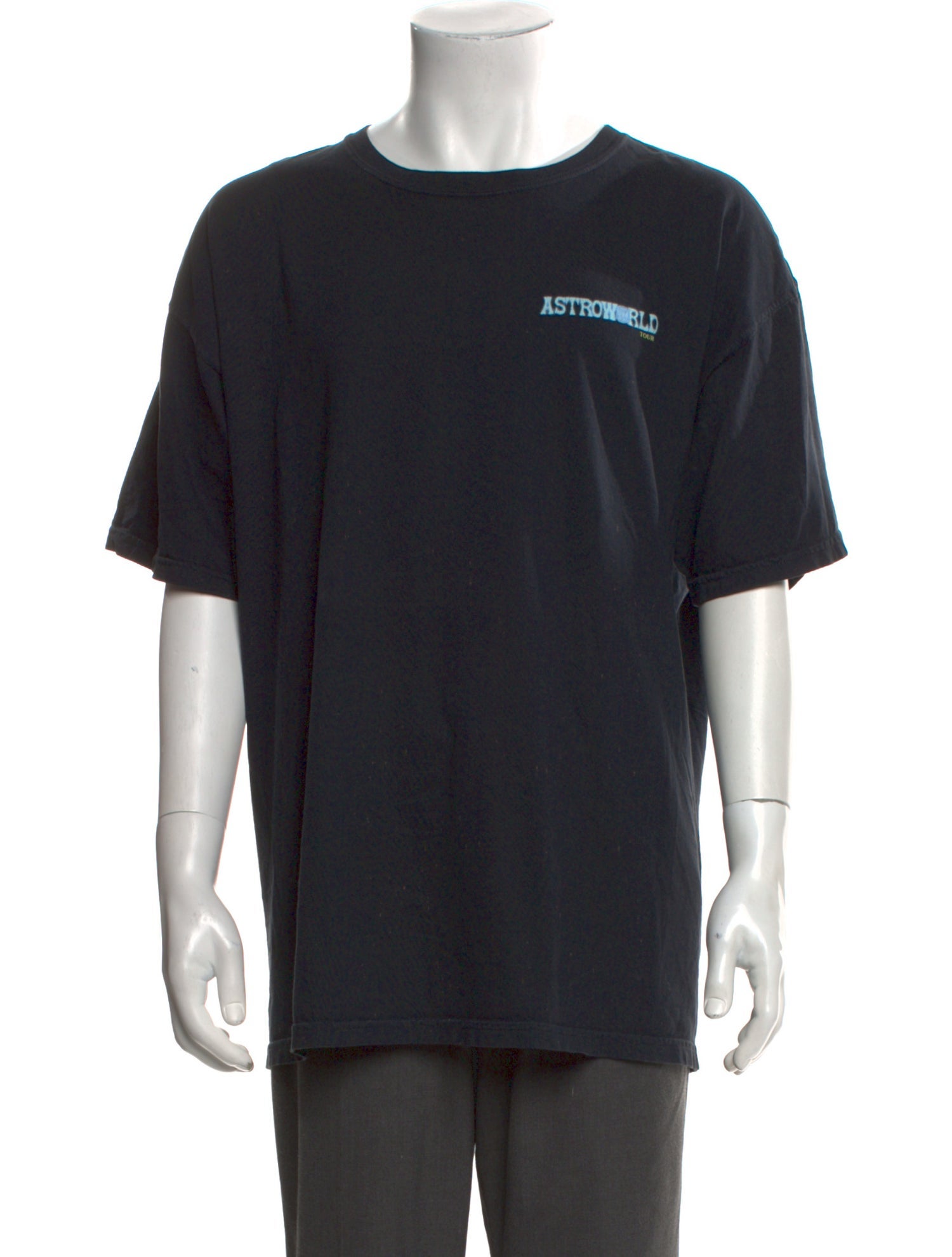 Travis Scott Graphic Print Crew Neck T-Shirt