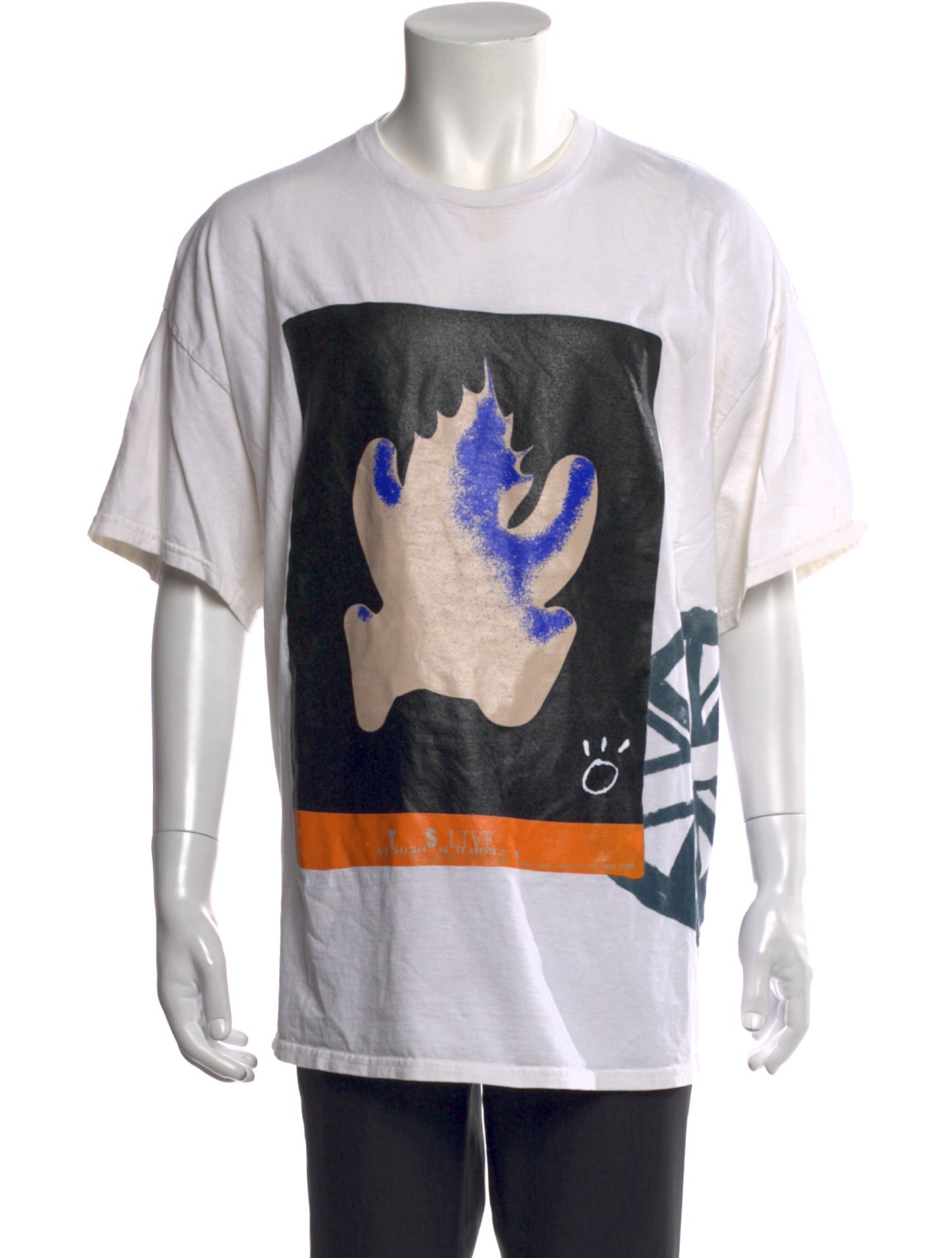 Travis Scott Graphic Print Crew Neck T-Shirt