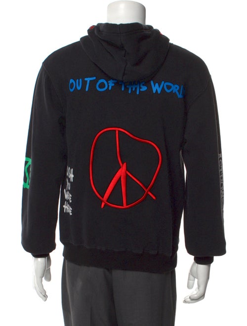 Travis Scott Graphic Print Crew Neck Hoodie