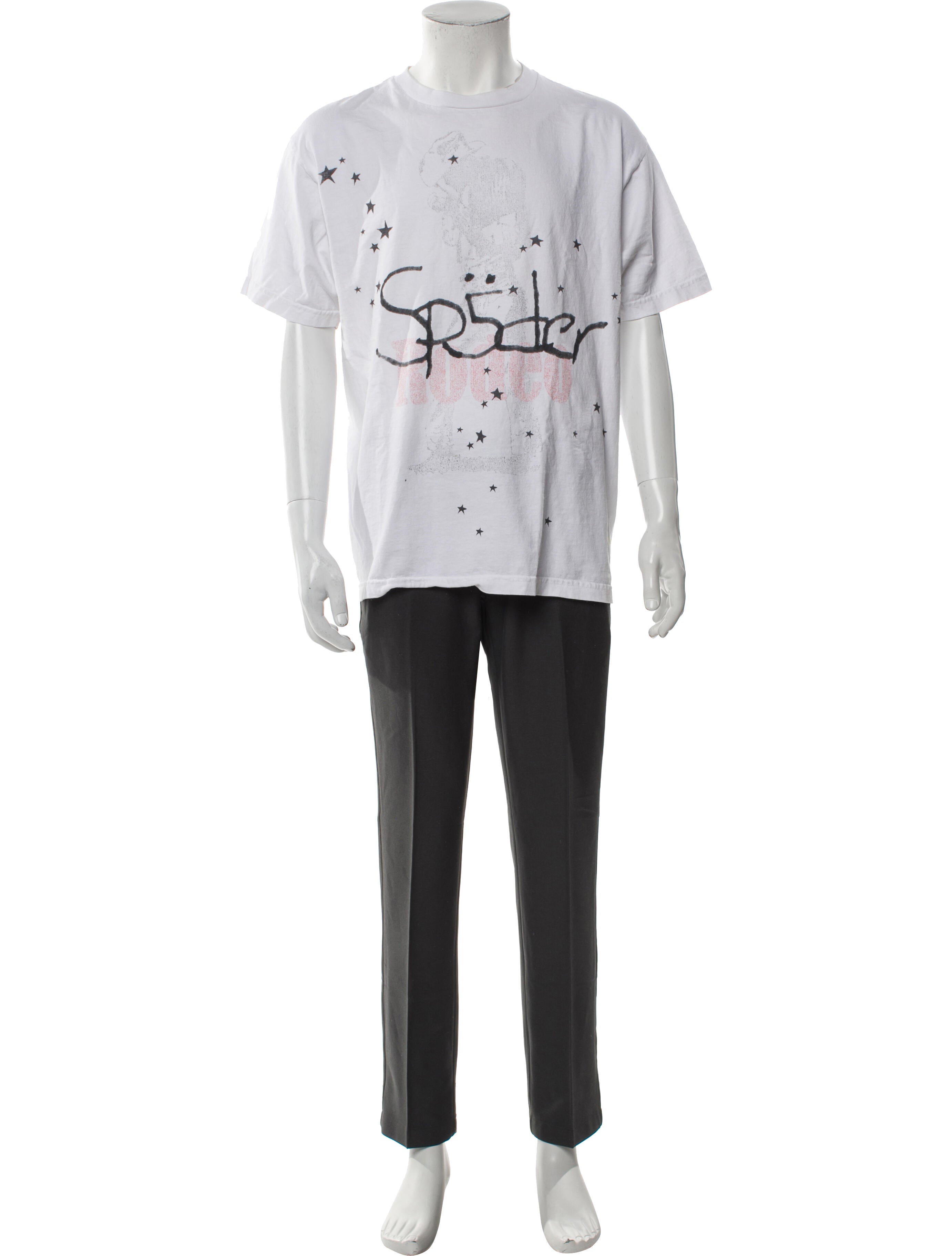 Travis Scott Graphic Print Crew Neck T-Shirt