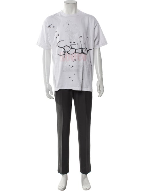 Travis Scott Graphic Print Crew Neck T-Shirt